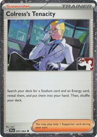 Colress's Tenacity - 057/064 (Cosmos Holo) (57) - Prize Pack Series Cards