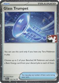 Glass Trumpet - 135/142 (Cosmos Holo) (135) - Prize Pack Series Cards