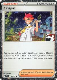Crispin - 133/142 (Cosmos Holo) (133) - Prize Pack Series Cards