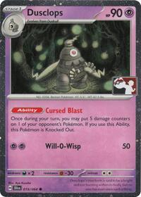 Dusclops - 019/064 (Cosmos Holo) (19) - Prize Pack Series Cards