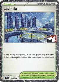 Levincia - 150/159 (Cosmos Holo) (150) - Prize Pack Series Cards