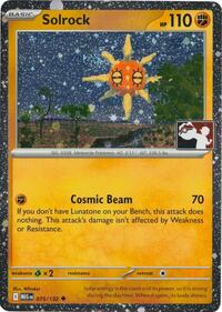 Solrock - 075/132 (Cosmos Holo) (75) - Prize Pack Series Cards