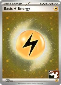 Basic Lightning Energy - MEE 004 (Cosmos Holo) (4) - Prize Pack Series Cards