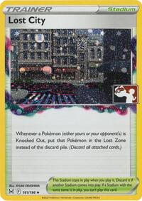 Lost City - 161/196 (Cosmos Holo) (161) - Prize Pack Series Cards