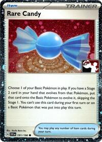 Rare Candy - 191/198 (Cosmos Holo) (191) - Prize Pack Series Cards