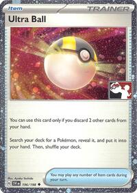 Ultra Ball - 196/198 (Cosmos Holo) (196) - Prize Pack Series Cards