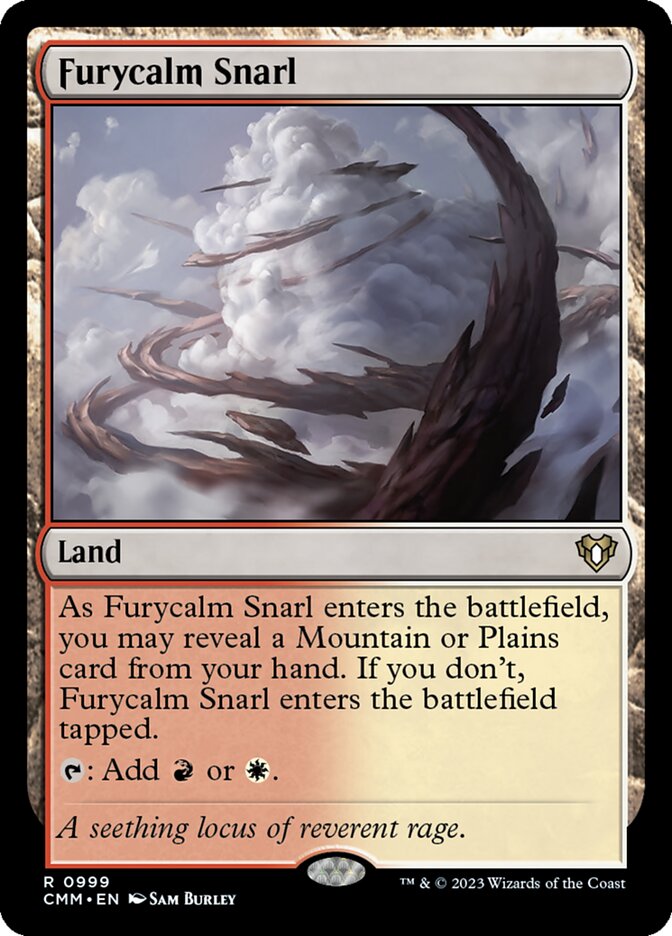 Furycalm Snarl (999) - Commander Masters (CMM)