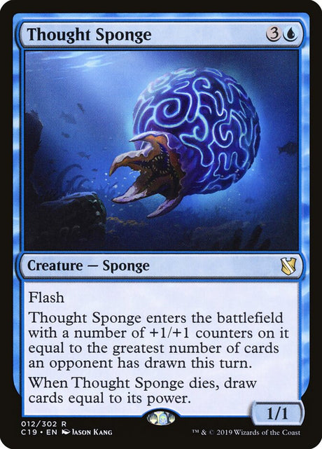 Thought Sponge (12) - Commander 2019 (C19)