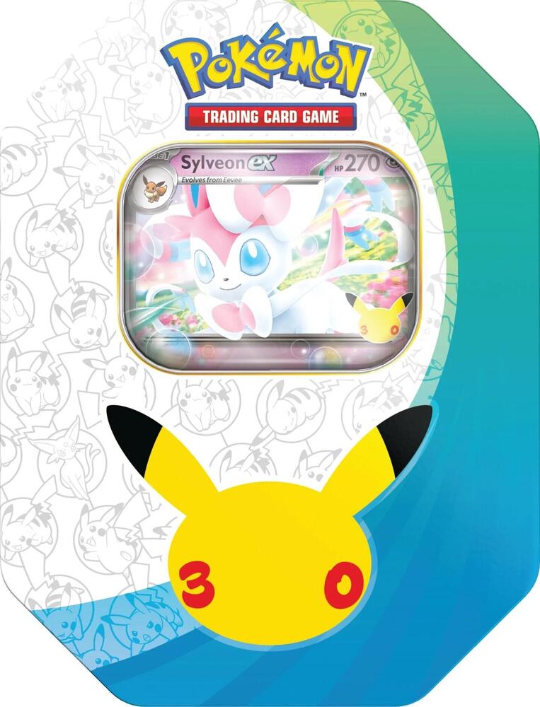 30th Celebration ex Tin [Sylveon ex] - ME: 30th Celebration (30C)
