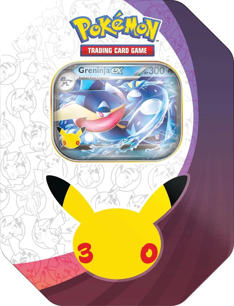 30th Celebration Tin [Greninja ex] - ME: 30th Celebration (30C)