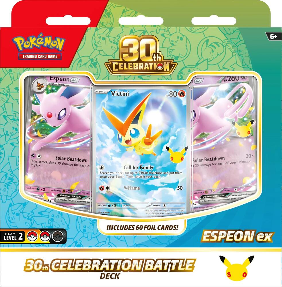 30th Celebration Battle Deck [Espeon ex] - ME: 30th Celebration (30C)