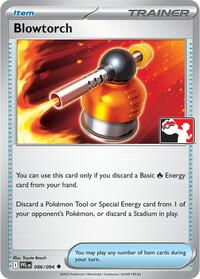Blowtorch (86) - Prize Pack Series Cards