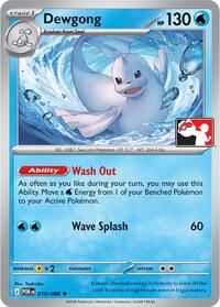 Dewgong (19) - Prize Pack Series Cards