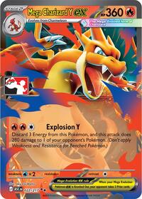Mega Charizard Y ex (22) - Prize Pack Series Cards