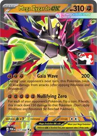 Mega Zygarde ex (47) - Prize Pack Series Cards