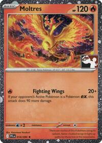 Moltres - 014/094 (Cosmos Holo) (14) - Prize Pack Series Cards