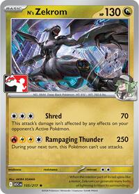 N's Zekrom (155) - Prize Pack Series Cards