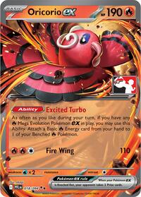 Oricorio ex (18) - Prize Pack Series Cards