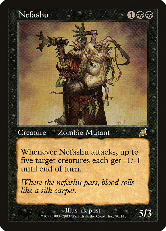 Nefashu (70) - Scourge (SCG)