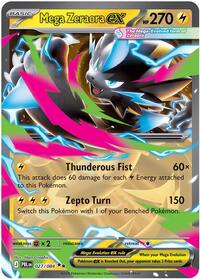 Mega Zeraora ex (27) - ME05: Pitch Black (PBL)