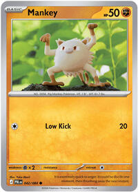 Mankey (42) - ME05: Pitch Black (PBL)