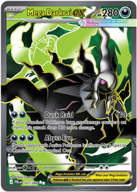 Mega Darkrai ex (101) - ME05: Pitch Black (PBL)