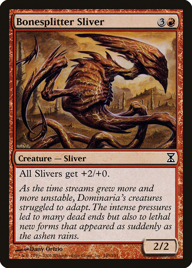 Bonesplitter Sliver (149) - Time Spiral (TSP)