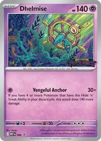 Dhelmise 084 Pitch Black Stamped (84) - ME: Mega Evolution Promo (MEP)