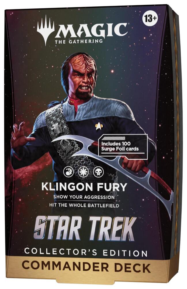 Star Trek Commander Deck - Klingon Fury (Collector's Edition) - Commander: Star Trek (TRC)
