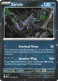 Zarude - 056/084 (Cosmos Holo) (56) - Blister Exclusives (BLE)
