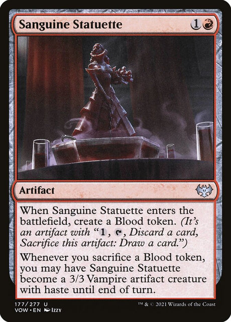 Sanguine Statuette (177) - Innistrad: Crimson Vow (VOW)