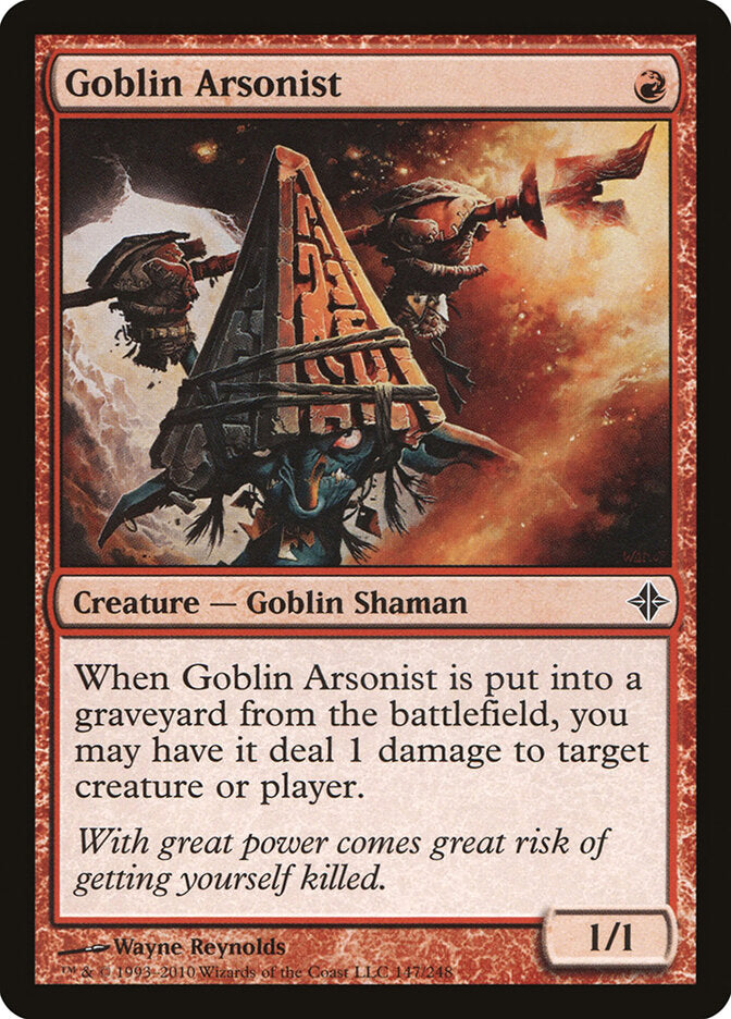 Goblin Arsonist (147) - Rise of the Eldrazi (ROE)
