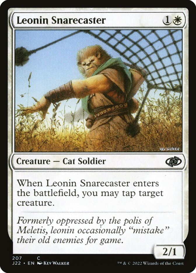 Leonin Snarecaster (207) - Jumpstart 2022 (J22)