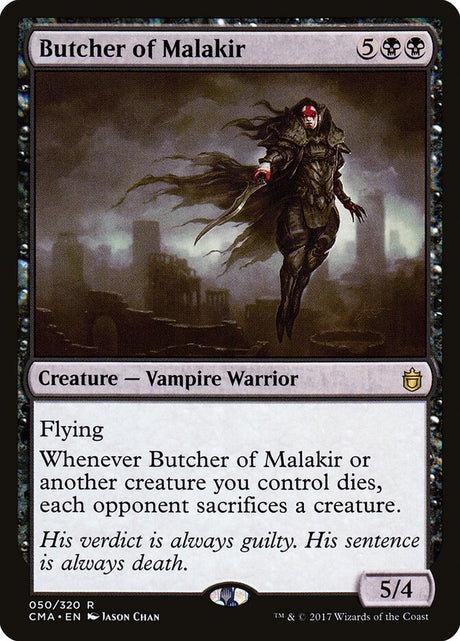 Butcher of Malakir (50) - Commander Anthology (CMA)