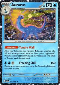 Aurorus - 024/088 (Cosmos Holo) (24) - Blister Exclusives (BLE)