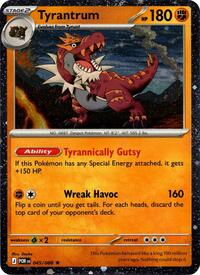 Tyrantrum - 045/088 (Cosmos Holo) (45) - Blister Exclusives (BLE)