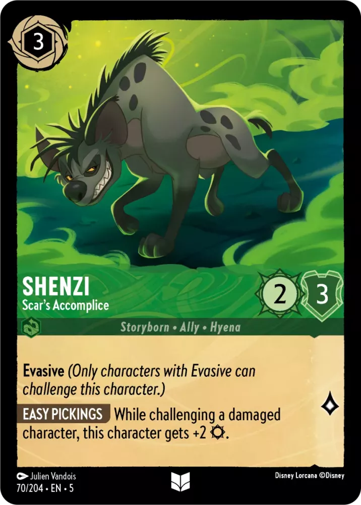 Shenzi - Scar's Accomplice - [Foil] Shimmering Skies (5)