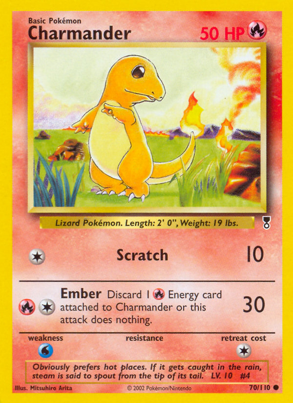 Charmander (70/110) - [Reverse Holo] Legendary Collection (LC)