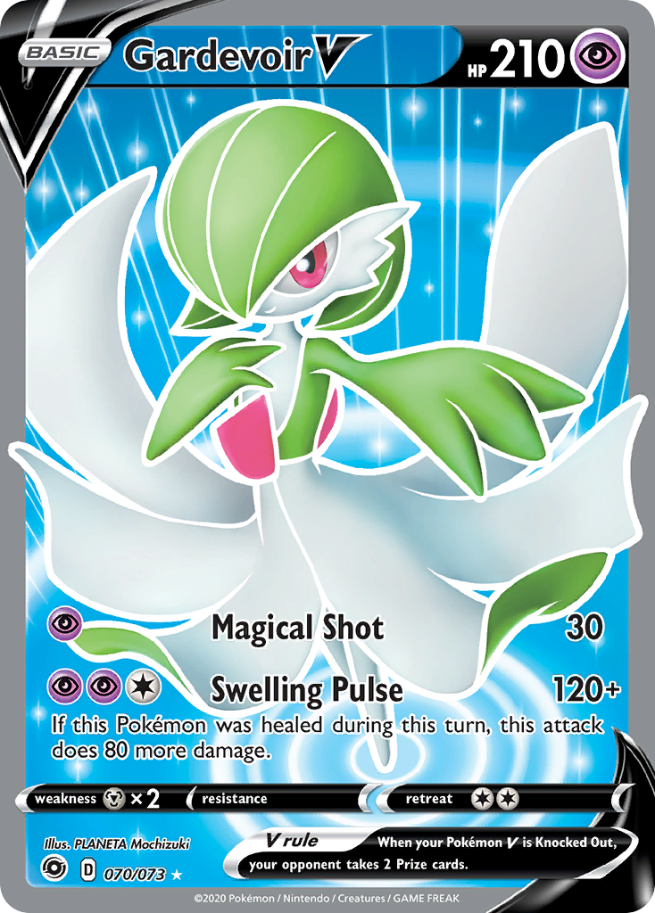Gardevoir V (70/73) - [Full Art] Champion's Path (CPA)