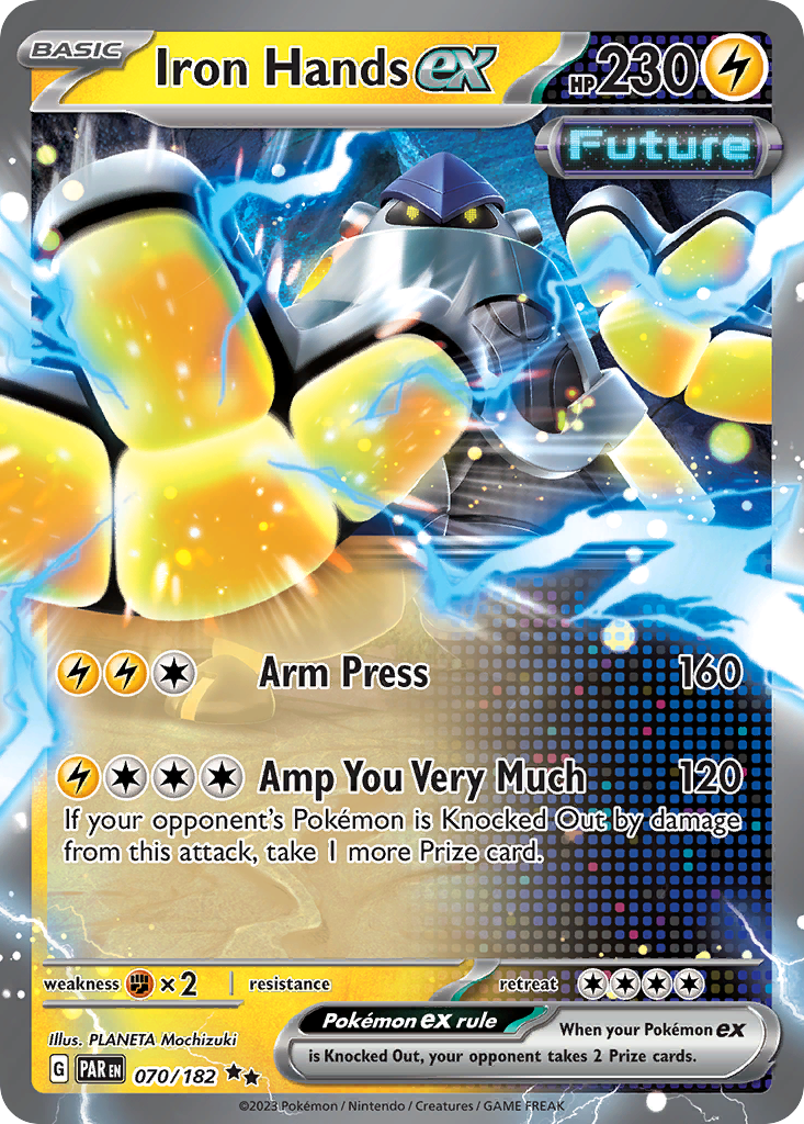 Iron Hands ex (70/182) - [Holo Foil] Paradox Rift (PAR)