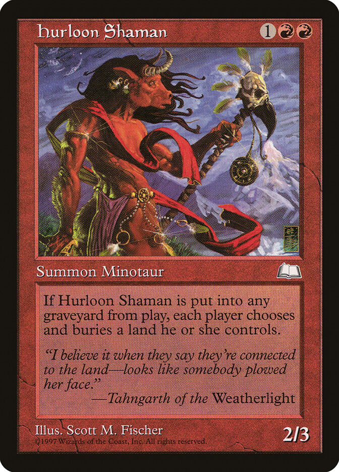Hurloon Shaman (108) - Weatherlight (WTH)