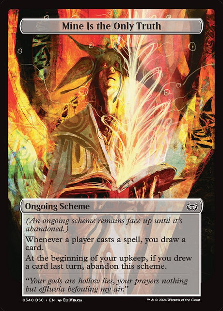 Mine Is the Only Truth (340) - Duskmourn: House of Horror Commander (DSC)