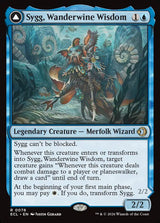 Sygg, Wanderwine Wisdom // Sygg, Wanderbrine Shield (76) - Lorwyn Eclipsed (ECL)