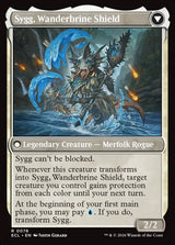 Sygg, Wanderwine Wisdom // Sygg, Wanderbrine Shield (76) - Lorwyn Eclipsed (ECL)