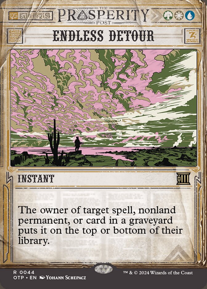 Endless Detour - [Foil, Showcase] Breaking News (OTP)