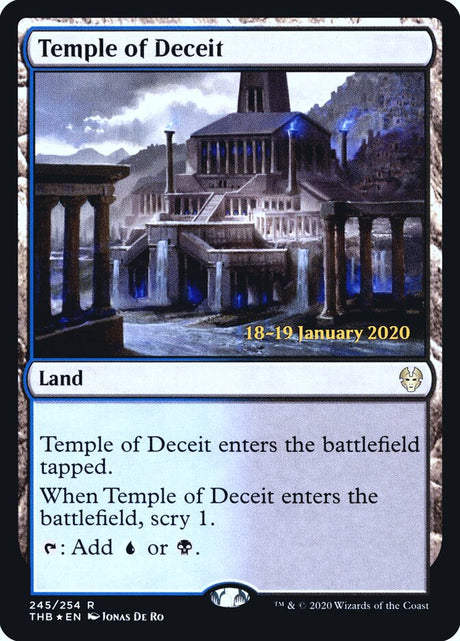 Temple of Deceit (245s) - Theros Beyond Death Promos (PTHB)