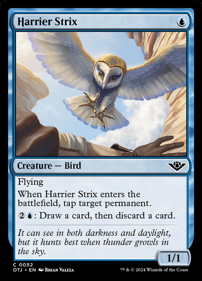 Harrier Strix - [Foil] Outlaws of Thunder Junction (OTJ)