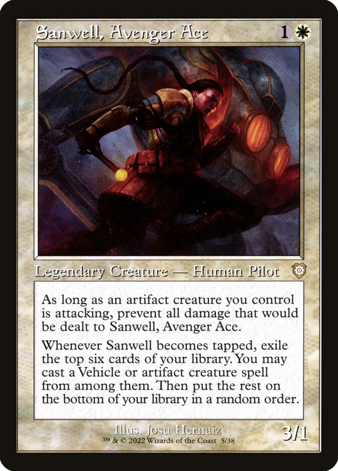 Sanwell, Avenger Ace (5) - The Brothers' War Commander (BRC)