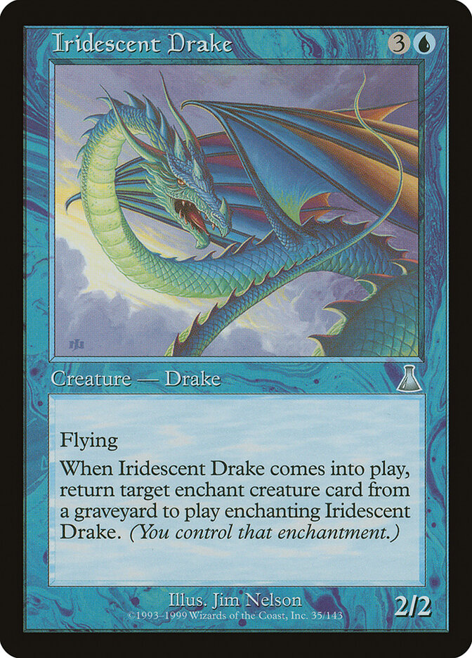 Iridescent Drake (35) - Urza's Destiny (UDS)