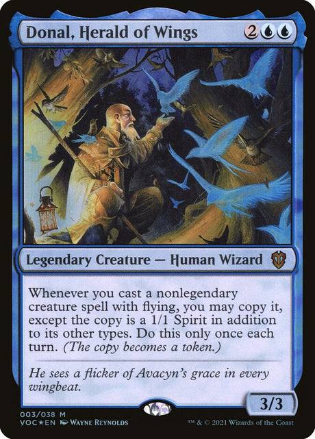 Donal, Herald of Wings (3) - Crimson Vow Commander (VOC)